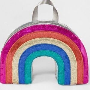 Sparkly Rainbow kids backpack